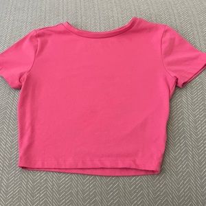bright pink wild fable crop top! size xs
